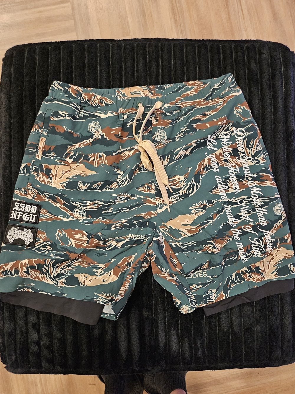 Darc Sport Men's Camo Athletic Shorts